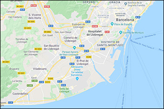 Mini Mapa de Barcelona
