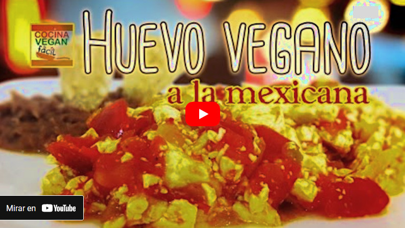 Video de huevo vegano a la mexicana