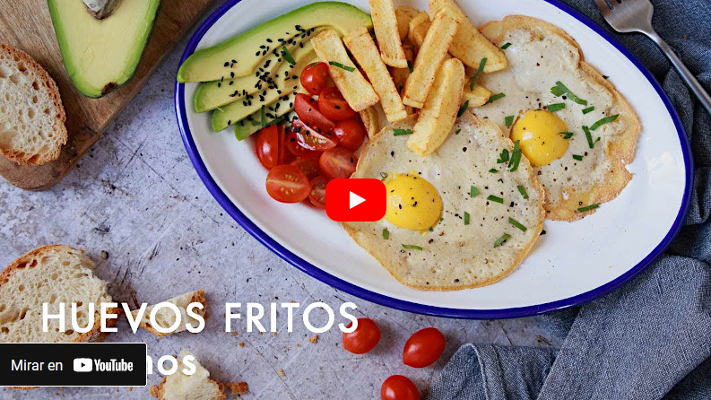 Video de huevo frito vegano